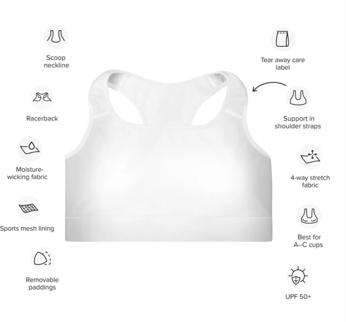 CHAKRA Sports Bra - Zen Grey