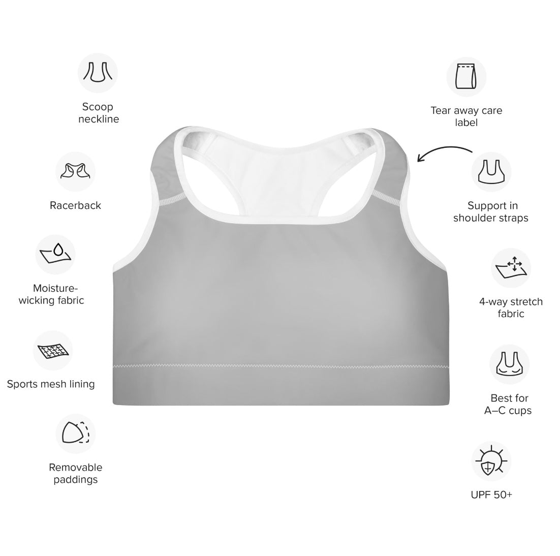 CHAKRA Sports Bra - Black